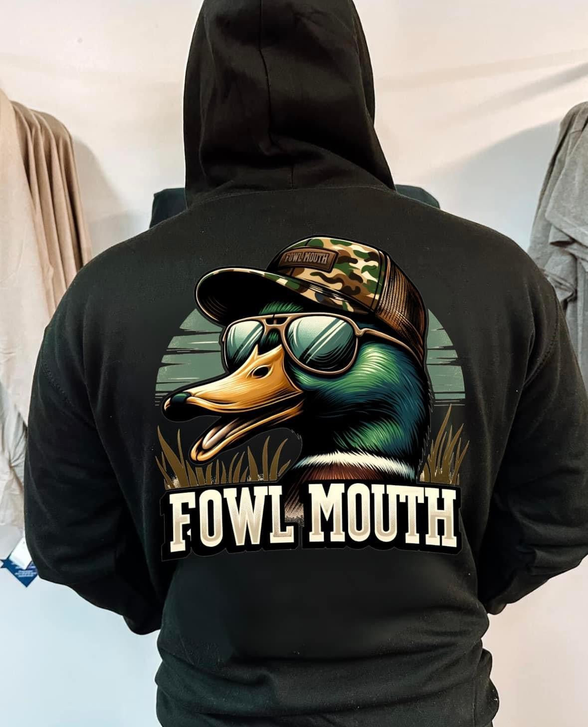Fowl Mouth Duck Tee